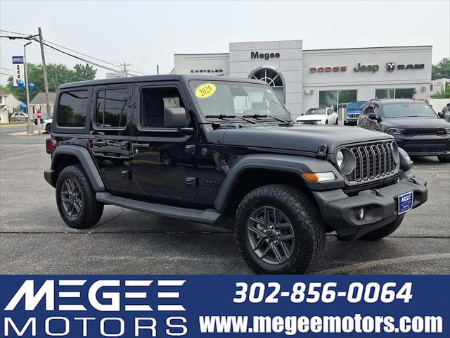 2026 Jeep Wrangler 4-Door Sport S 4x4