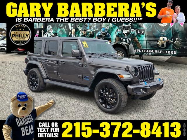 2021 Jeep Wrangler 4xe Unlimited High Altitude 4x4 2021 Jeep Wrangler 4xe Unlimited High Altitude 4x4