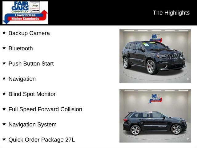 2015 Jeep Grand Cherokee SRT 2015 Jeep Grand Cherokee SRT