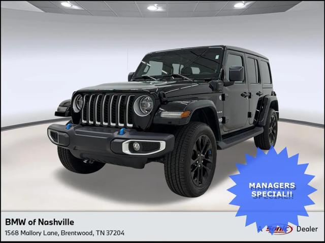 2022 Jeep Wrangler 4xe Unlimited Sahara 4x4 for sale in Brentwood, TN