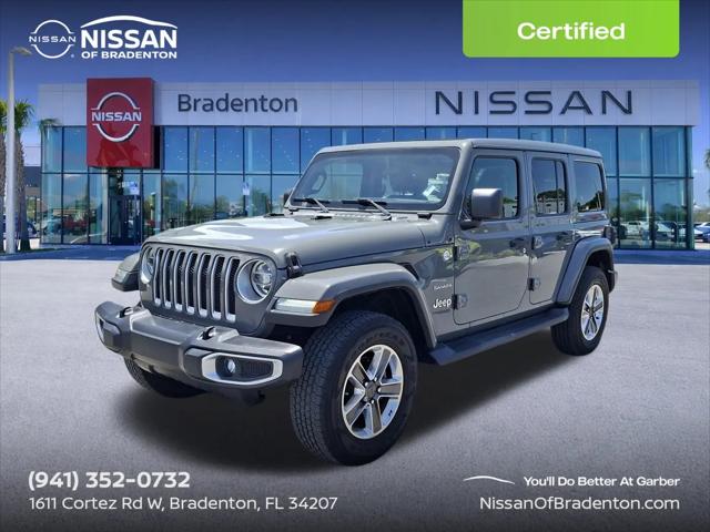2020 Jeep Wrangler Sahara 4x4 for sale in Bradenton, FL