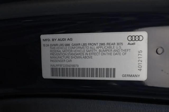 2025 Audi S7 Premium Plus TFSI quattro Tiptronic