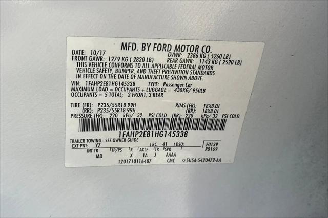 2017 Ford Taurus SEL