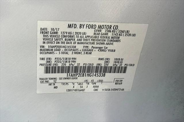 2017 Ford Taurus SEL
