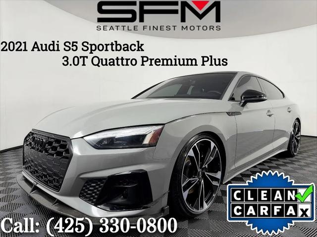 2021 Audi S5 Sportback Premium Plus TFSI quattro Tiptronic for sale in Lynnwood, WA