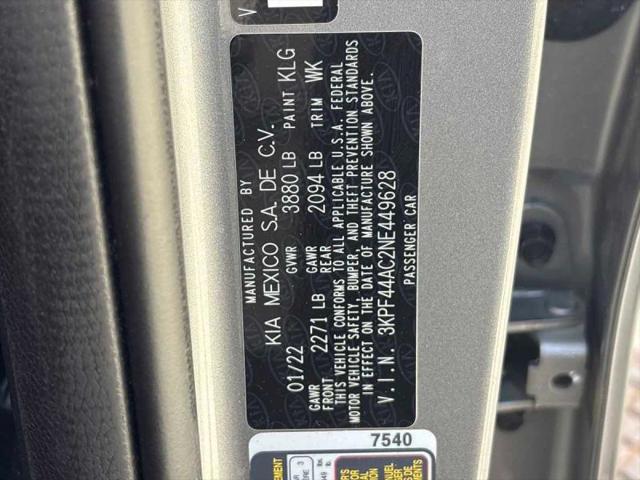 2022 Kia Forte GT Manual