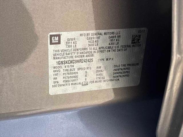2017 Chevrolet Tahoe Premier