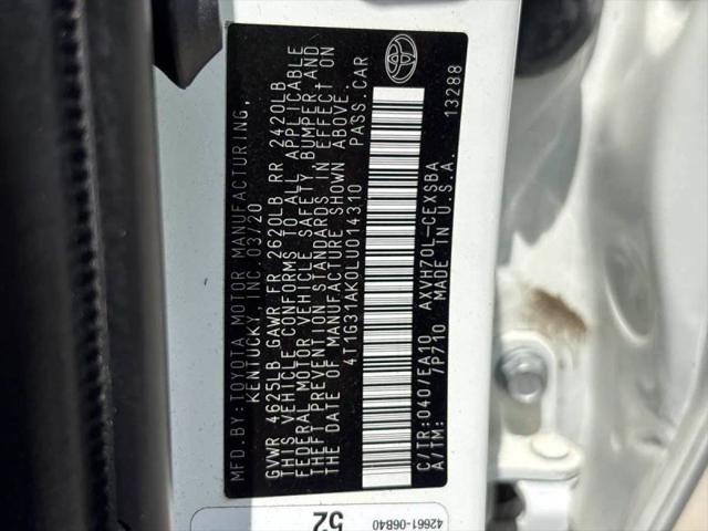 2020 Toyota Camry SE Hybrid