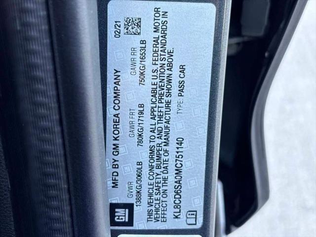 2021 Chevrolet Spark FWD 1LT Automatic