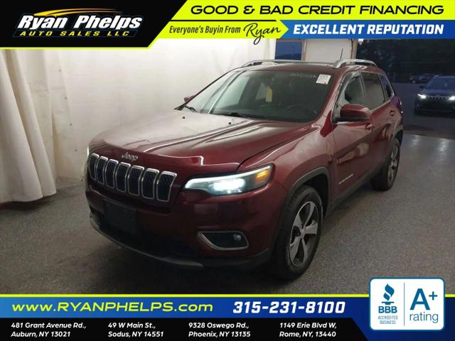 2019 Jeep Cherokee Limited 4x4 for sale in Rome, NY