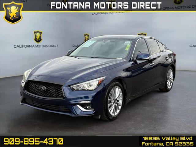 2021 INFINITI Q50 LUXE for sale in Fontana, CA