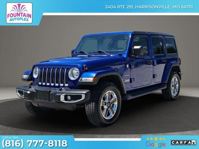 2018 Jeep Wrangler Unlimited Sahara 4x4 for sale in Harrisonville, MO