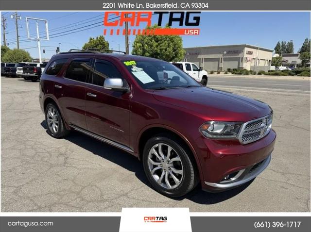 2017 Dodge Durango Citadel Anodized Platinum RWD for sale in Bakersfield, CA