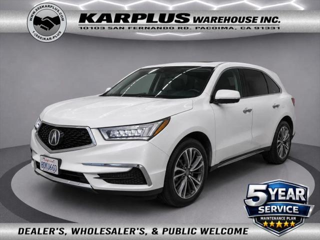 2018 Acura MDX w/Technology Package & AcuraWatch Plus Pkg for sale in Pacoima, CA