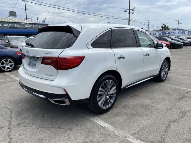 2018 Acura MDX w/Technology Package  AcuraWatch Plus Pkg