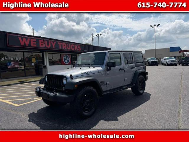 2015 Jeep Wrangler Unlimited Willys Wheeler for sale in Dickson, TN