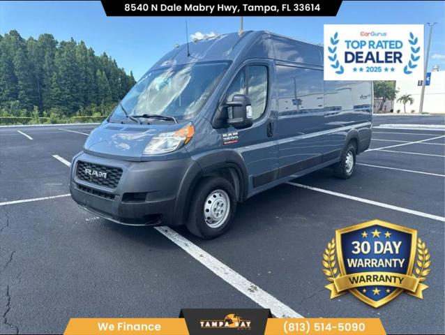 2021 Ram ProMaster Cargo Van High Roof 159" WB EXT for sale in Tampa, FL