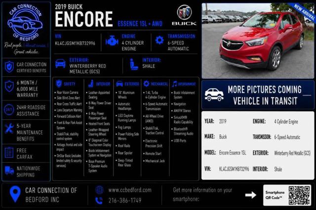 2019 Buick Encore AWD Essence for sale in Bedford, OH