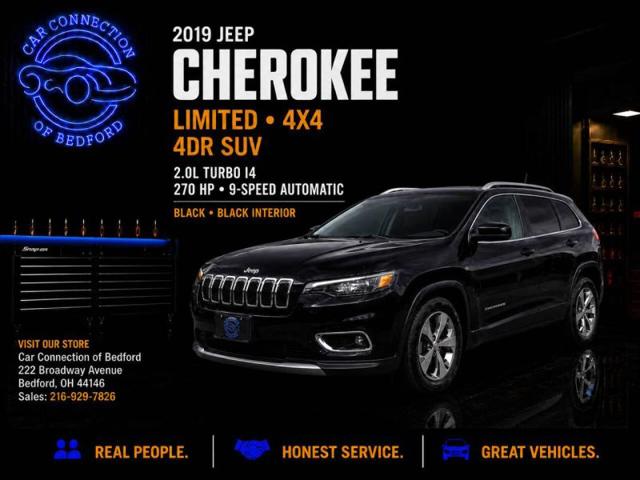 2019 Jeep Cherokee Limited 4x4 for sale in Bedford, OH