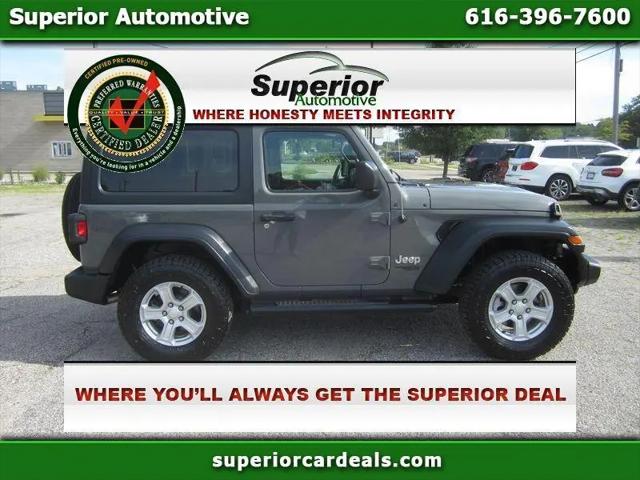 2020 Jeep Wrangler Sport S 4x4 for sale in Holland, MI