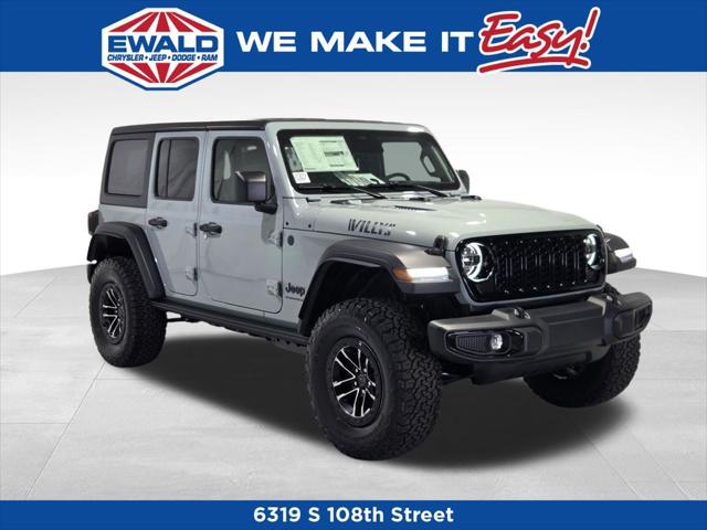 2026 Jeep Wrangler 4-Door Willys 4x4 for sale in Delafield, WI