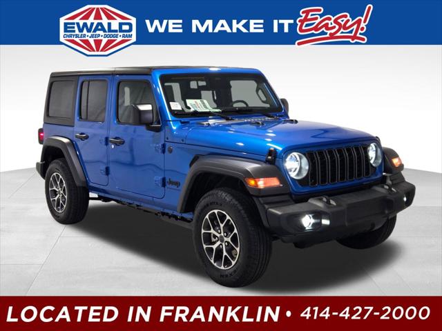 2026 Jeep Wrangler 4-Door Sport S 4x4 for sale in Delafield, WI