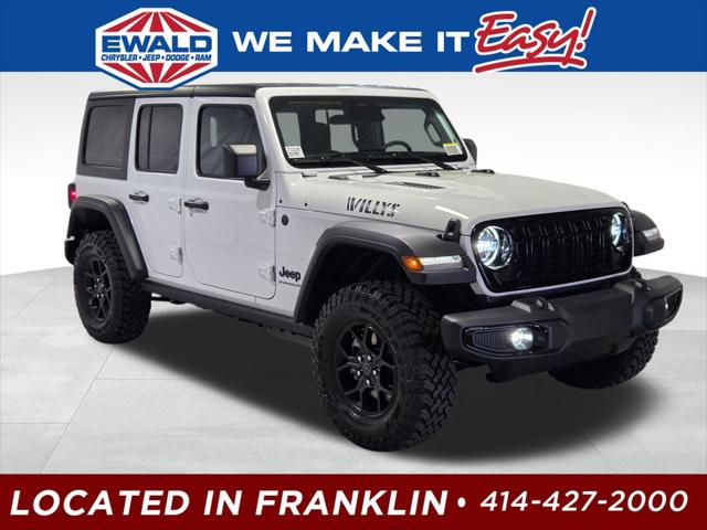 2026 Jeep Wrangler 4-Door Willys 4x4 for sale in Delafield, WI