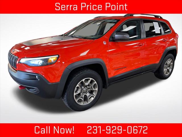 2021 Jeep Cherokee Trailhawk 4x4 for sale in TRAVERSE CITY, MI