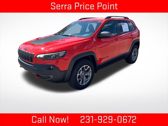 2021 Jeep Cherokee Trailhawk 4x4 for sale in TRAVERSE CITY, MI