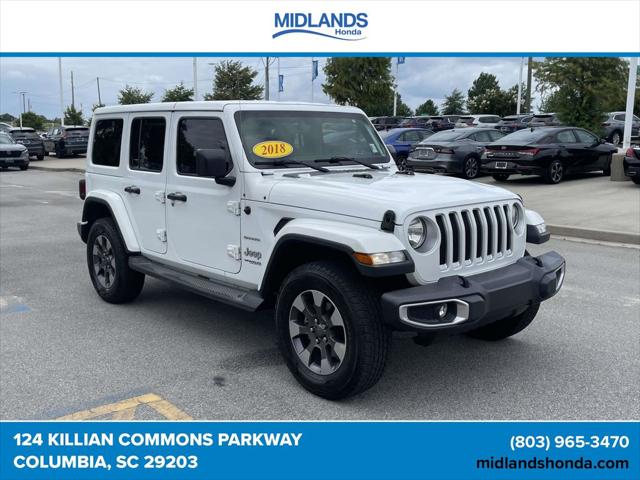 2018 Jeep Wrangler Unlimited Sahara 4x4 for sale in Columbia, SC