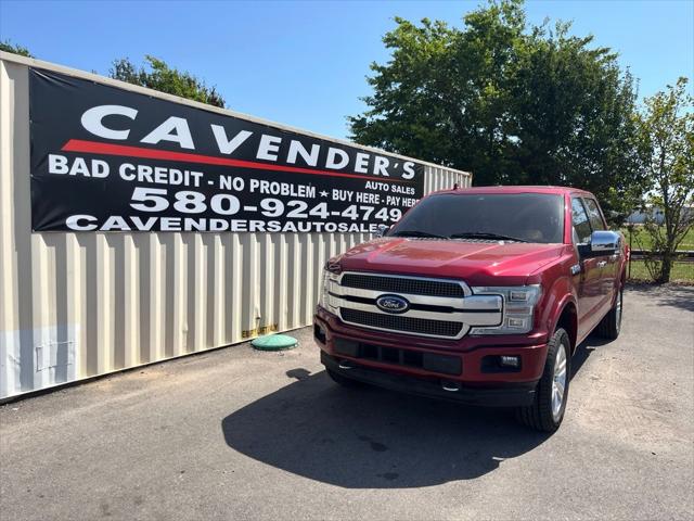 2018 Ford F-150 Platinum for sale in Durant, OK