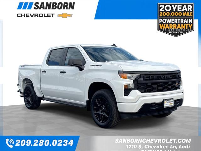 2026 Chevrolet Silverado 1500 4WD Crew Cab Short Bed Custom for sale in Lodi, CA