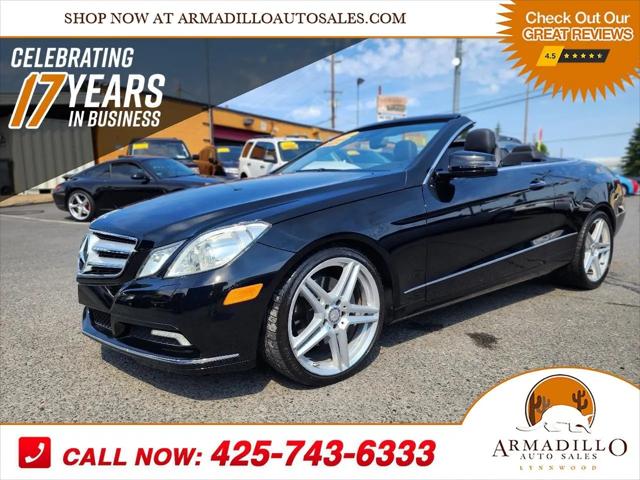 2011 Mercedes-Benz E 350 2dr Cabriolet E 350 RWD for sale in Lynnwood, WA