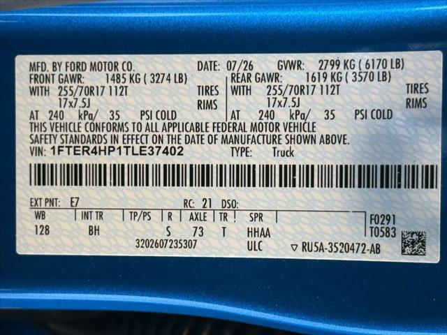 2026 Ford Ranger XLT