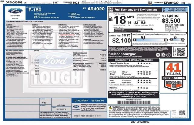 2019 Ford F-150 LARIAT for sale in St. Ignace, MI