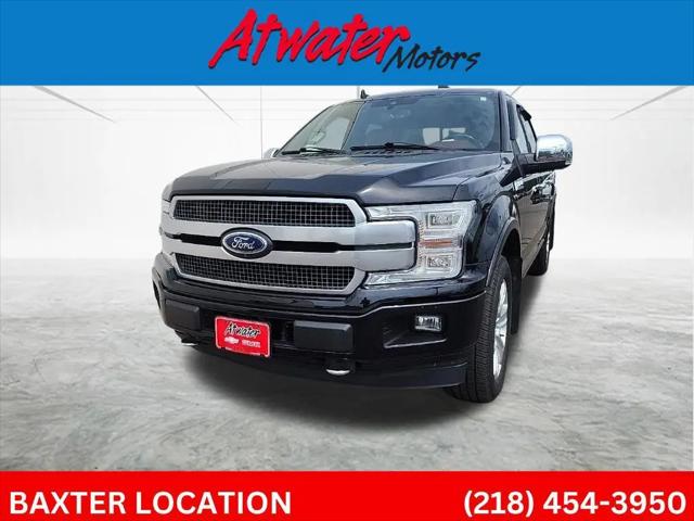 2018 Ford F-150 Platinum for sale in Aitkin, MN
