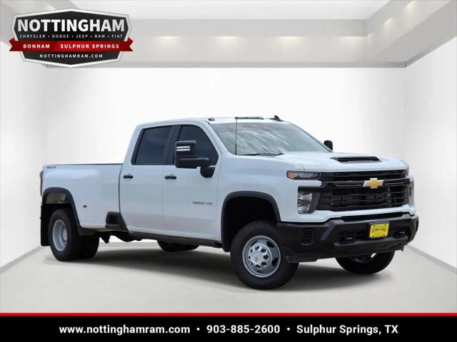 2026 Chevrolet Silverado 3500HD Crew Cab, Long Bed, WT Dual Rear Wheel, RWD for sale in Sulphur Springs, TX