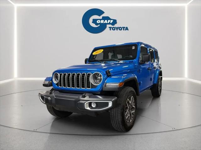 2025 Jeep Wrangler 4-Door Sahara 4x4 for sale in Burns Harbor, IN