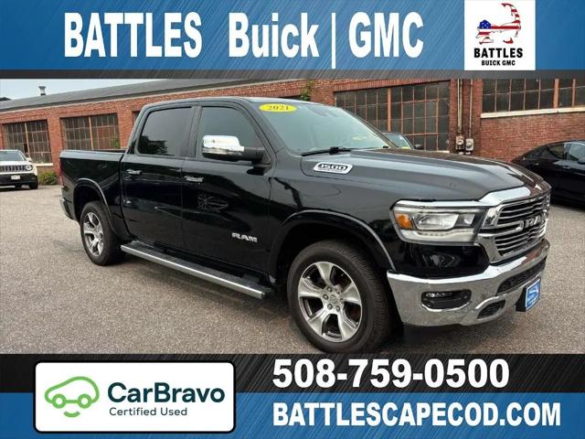 2021 Ram 1500 Laramie Crew Cab 4x4 5'7" Box for sale in Bourne, MA