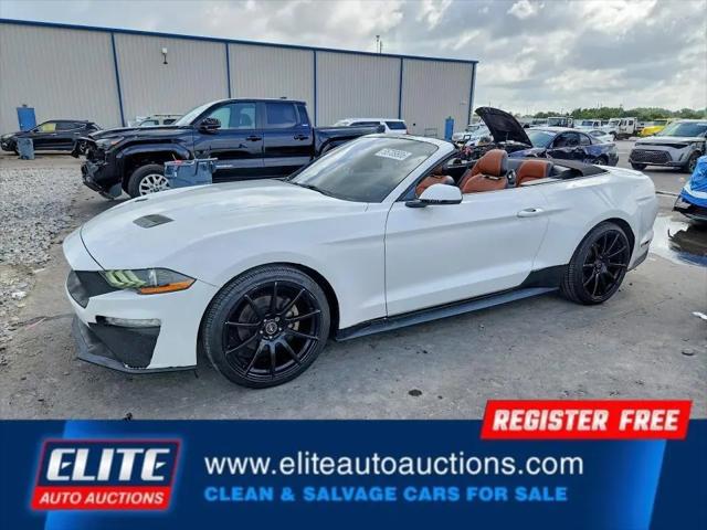 2020 Ford Mustang EcoBoost Convertible for sale in Hollywood, FL