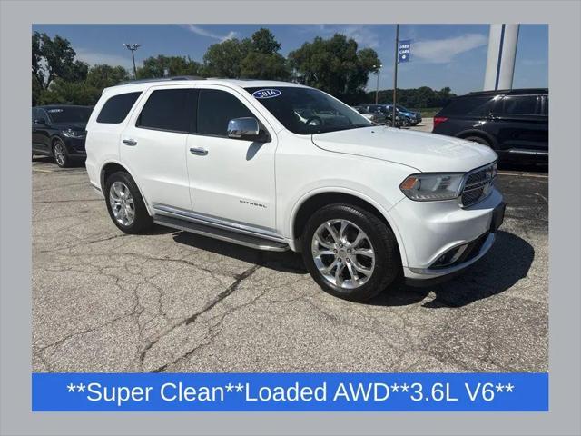 2016 Dodge Durango Citadel for sale in Alma, MI