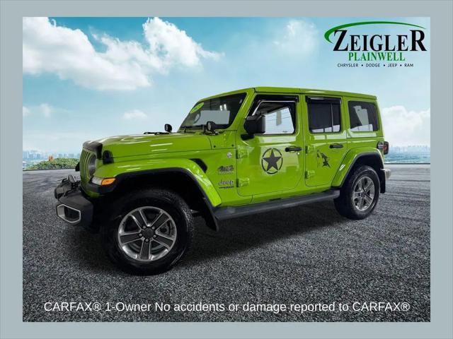 2021 Jeep Wrangler Unlimited Sahara for sale in Plainwell, MI