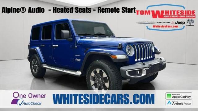 2019 Jeep Wrangler Unlimited Sahara 4x4 for sale in Mount Sterling, OH