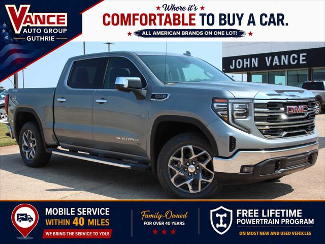 2026 GMC Sierra 1500 Crew Cab, Short Bed, SLT, 4WD for sale in Guthrie, OK