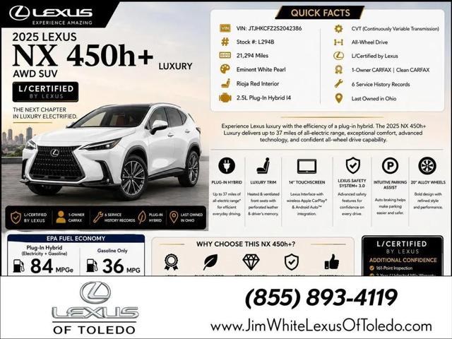 2025 Lexus NX Luxury for sale in Toledo, OH