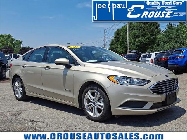 2018 Ford Fusion Hybrid S for sale in Columbia, PA