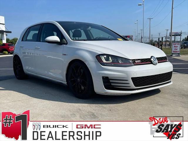 2016 Volkswagen Golf GTI 2.0T Autobahn w/Performance Package 4-Door for sale near Troy, OH