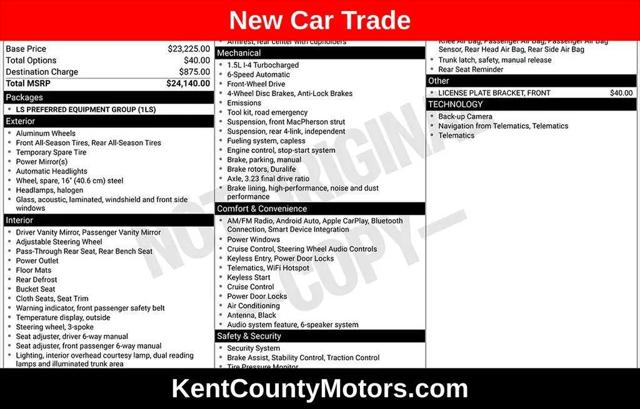 2017 Chevrolet Malibu LS for sale in Dover, DE