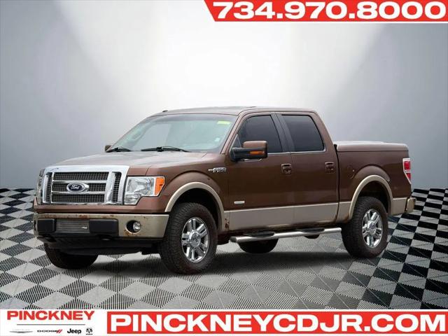 2012 Ford F-150 Lariat for sale in Pinckney, MI