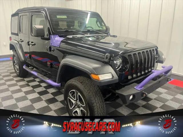 2020 Jeep Wrangler Black and Tan 4x4 for sale in Bridgeport, NY